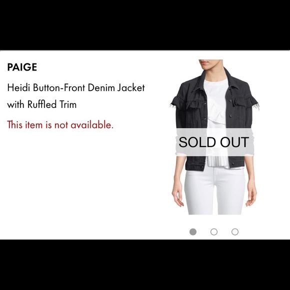 PAIGE BLACK JACKET(holiday sale) - Picture 4 of 8